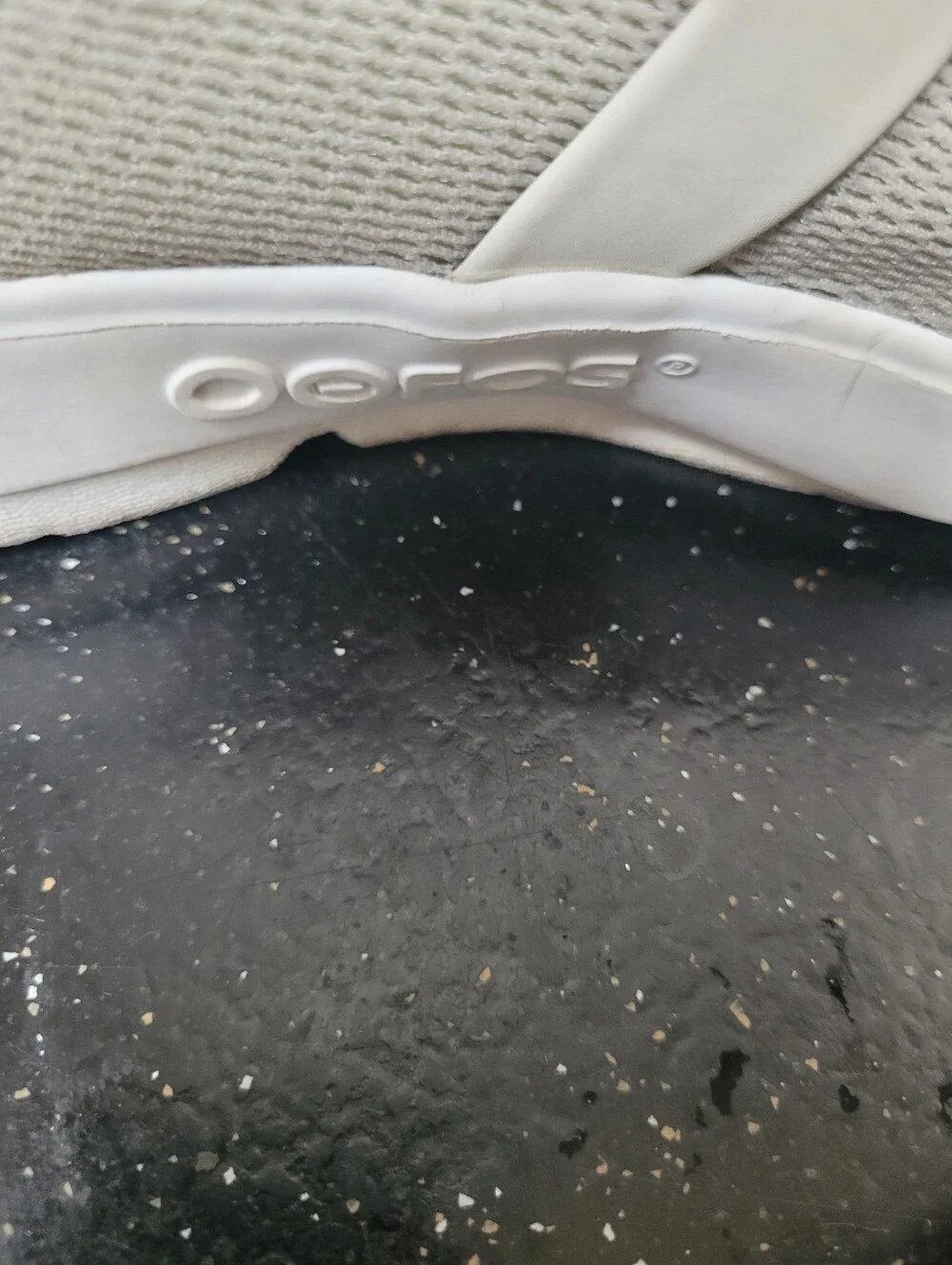 OOFOOs Grey Slip On Sneakers